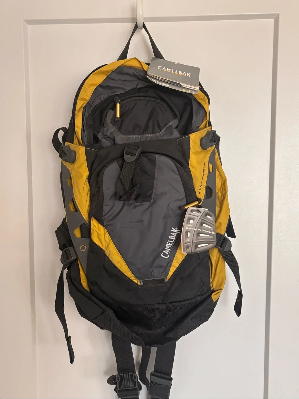 CamelBak Fourteener Yellow and Gray Hydration Backpack